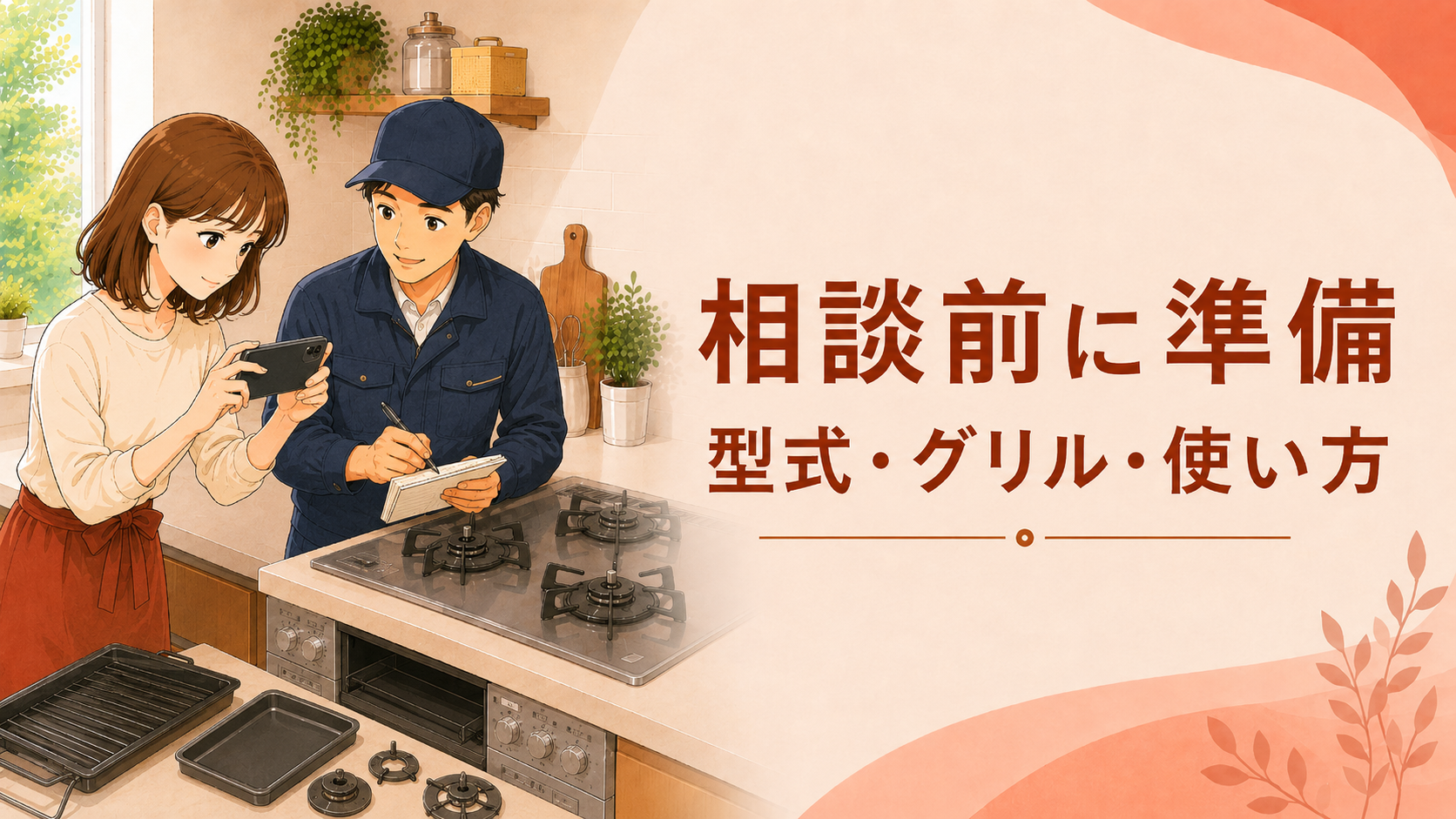 片面焼きと両面焼きの手間や機能の違いを確認する様子